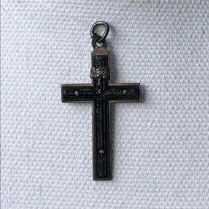 Black cross signed Italy Roma